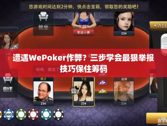 遭遇WePoker作弊?三步学会最狠举报技巧保住筹码 遭遇WePoker作弊?三步学会最狠举报技巧保住筹码