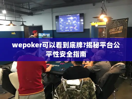 wepoker可以看到底牌?揭秘平台公平性安全指南
