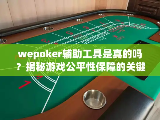 wepoker辅助工具是真的吗？揭秘游戏公平性保障的关键机制