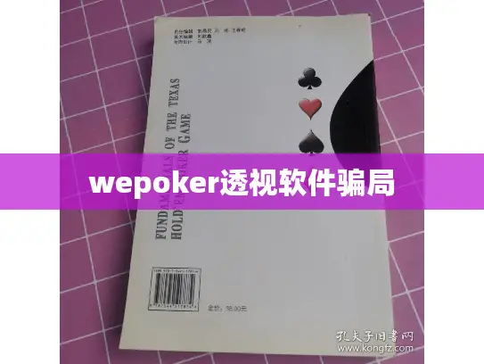 wepoker透视软件骗局