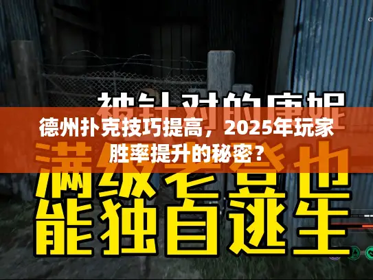 德州扑克技巧提高，2025年玩家胜率提升的秘密？
