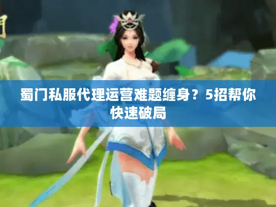 蜀门私服代理运营难题缠身？5招帮你快速破局