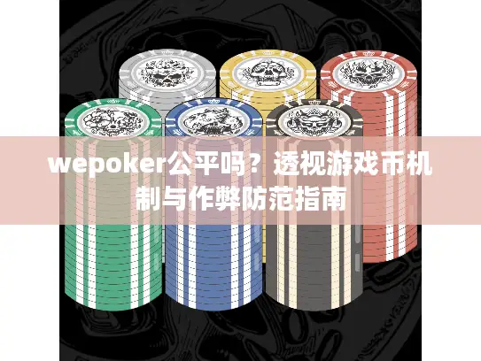wepoker公平吗？透视游戏币机制与作弊防范指南