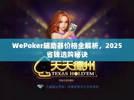 WePoker辅助器价格全解析，2025省钱选购秘诀