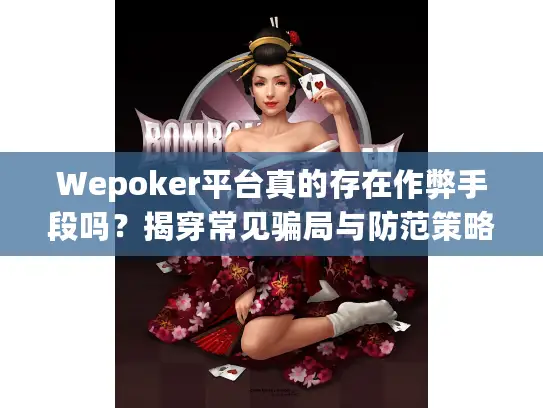Wepoker平台真的存在作弊手段吗？揭穿常见骗局与防范策略