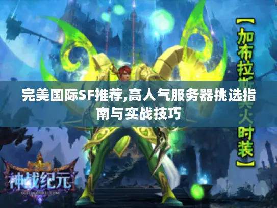 完美国际SF推荐,高人气服务器挑选指南与实战技巧