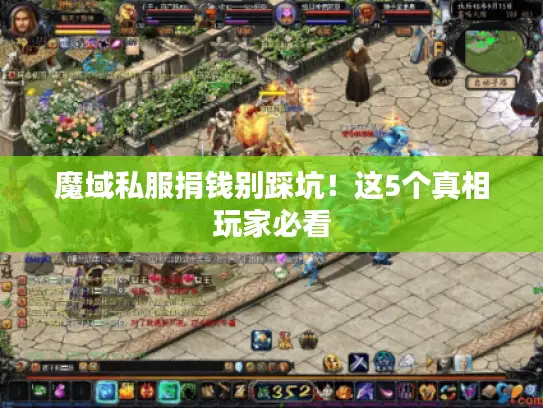 魔域私服捐钱别踩坑!这5个真相玩家必看 魔域私服捐钱别踩坑!这5个真相玩家必看