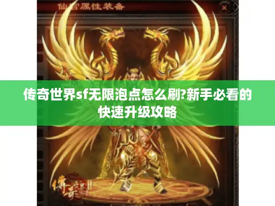 传奇世界sf无限泡点怎么刷?新手必看的快速升级攻略 传奇世界sf无限泡点怎么刷?新手必看的快速升级攻略