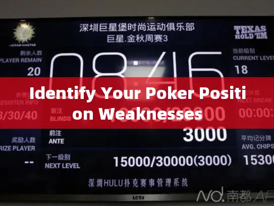Identify Your Poker Position Weaknesses