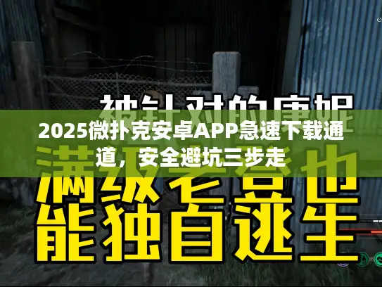 2025微扑克安卓APP急速下载通道，安全避坑三步走