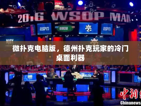 微扑克电脑版，德州扑克玩家的冷门桌面利器