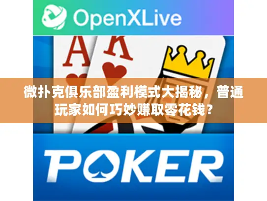 微扑克俱乐部盈利模式大揭秘，普通玩家如何巧妙赚取零花钱？