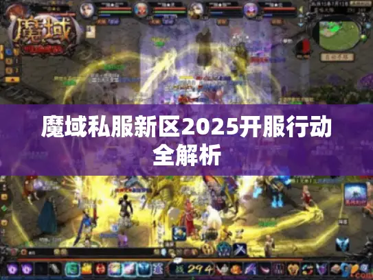魔域私服新区2025开服行动全解析