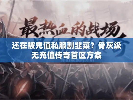 还在被充值私服割韭菜？骨灰级无充值传奇首区方案