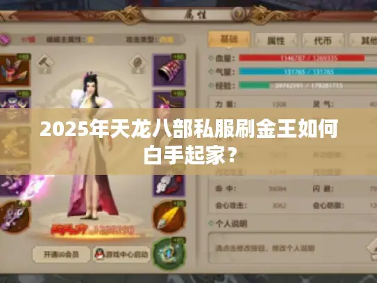 2025年天龙八部私服刷金王如何白手起家? 2025年天龙八部私服刷金王如何白手起家?
