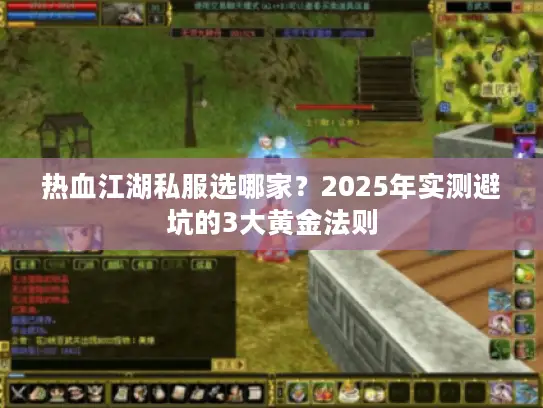 热血江湖私服选哪家？2025年实测避坑的3大黄金法则
