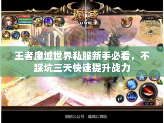 王者魔域世界私服新手必看,不踩坑三天快速提升战力 王者魔域世界私服新手必看,不踩坑三天快速提升战力