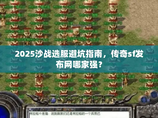 2025沙战选服避坑指南，传奇sf发布网哪家强？