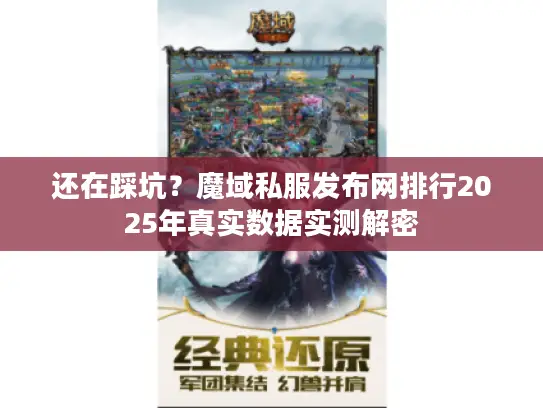 还在踩坑？魔域私服发布网排行2025年真实数据实测解密