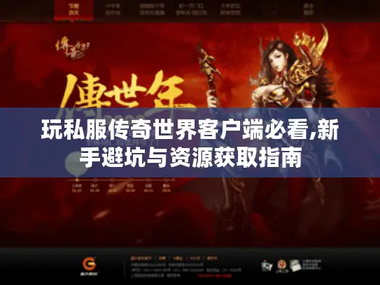 玩私服传奇世界客户端必看,新手避坑与资源获取指南