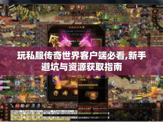 玩私服传奇世界客户端必看,新手避坑与资源获取指南