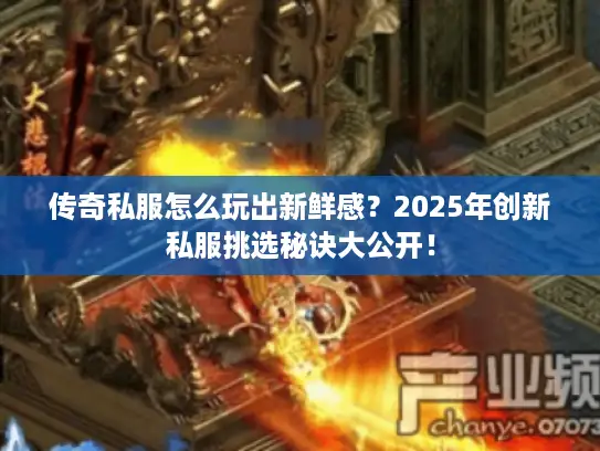 传奇私服怎么玩出新鲜感？2025年创新私服挑选秘诀大公开！