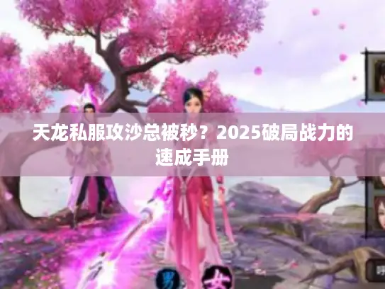天龙私服攻沙总被秒?2025破局战力的速成手册 天龙私服攻沙总被秒?2025破局战力的速成手册