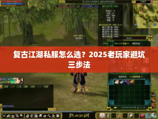 复古江湖私服怎么选？2025老玩家避坑三步法