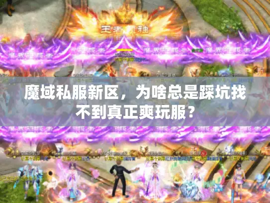 魔域私服新区，为啥总是踩坑找不到真正爽玩服？