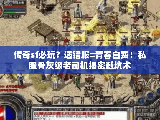 传奇sf必玩？选错服=青春白费！私服骨灰级老司机揭密避坑术