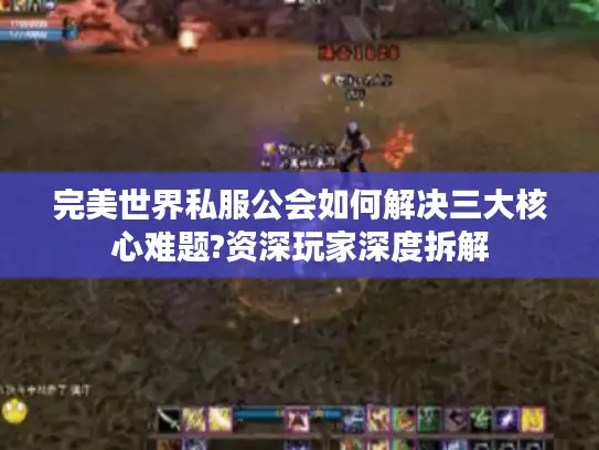 完美世界私服公会如何解决三大核心难题?资深玩家深度拆解