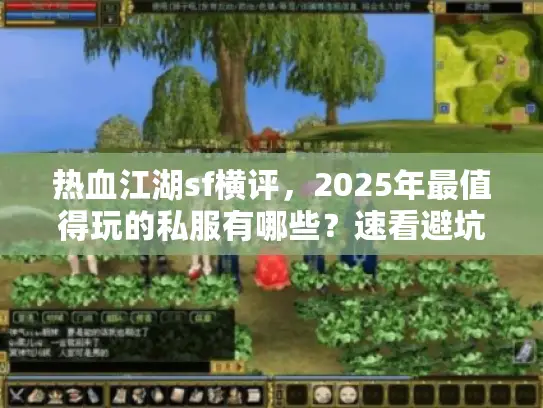 热血江湖sf横评，2025年最值得玩的私服有哪些？速看避坑独家攻略！