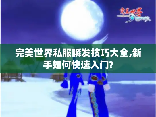 完美世界私服瞬发技巧大全,新手如何快速入门? 完美世界私服瞬发技巧大全,新手如何快速入门?