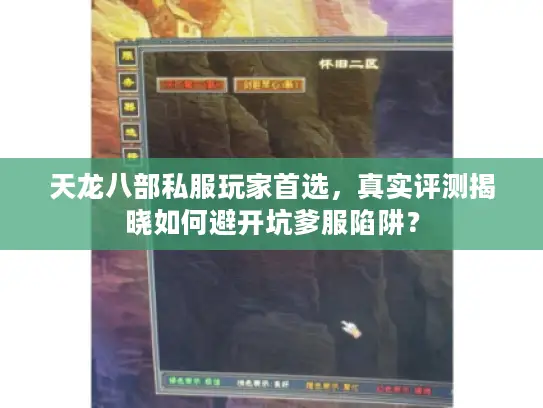 天龙八部私服玩家首选，真实评测揭晓如何避开坑爹服陷阱？