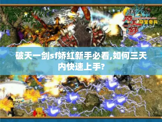 破天一剑sf娇红新手必看,如何三天内快速上手?