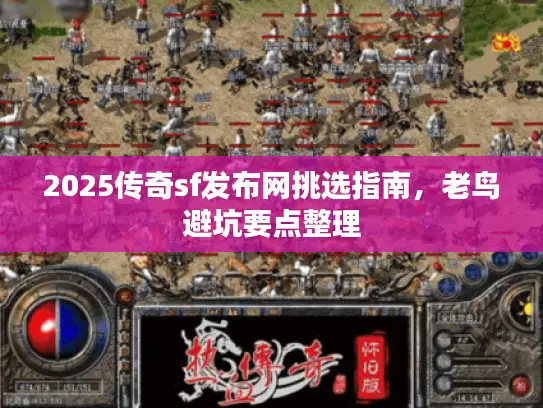 2025传奇sf发布网挑选指南，老鸟避坑要点整理