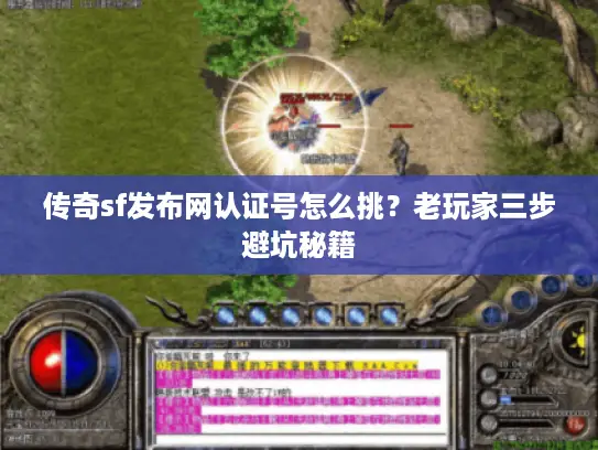 传奇sf发布网认证号怎么挑？老玩家三步避坑秘籍