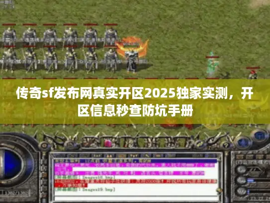 传奇sf发布网真实开区2025独家实测，开区信息秒查防坑手册